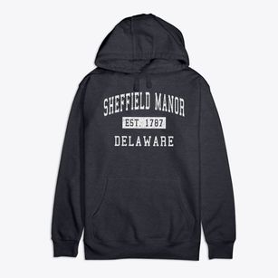 Sheffield Manor Delaware Classic Established Premium Cotton Hoodie