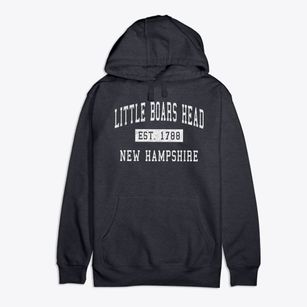 Little Boars Head New Hampshire Classic Established Premium Cotton Hoodie