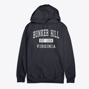 Bunker Hill Virginia Classic Established Premium Cotton Hoodie