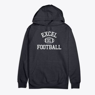 Excel Academy Charter Classic Football Premium Cotton Hoodie