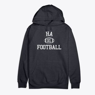 Ha Prep Academy Classic Football Premium Cotton Hoodie