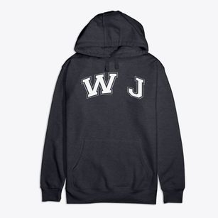 W J Christian School Varsity Arch Premium Cotton Hoodie