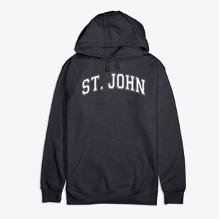 Saint John Elementary School Varsity Arch Premium Cotton Hoodie
