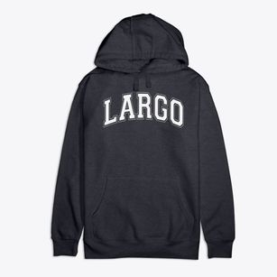 Largo High School Varsity Arch Premium Cotton Hoodie