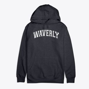 Waverly Junior High School Varsity Arch Premium Cotton Hoodie