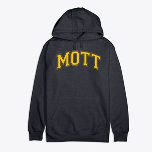 Mott Elementary School Varsity Arch Premium Cotton Hoodie
