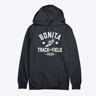 Bonita Elementary School Track and Field Premium Cotton Hoodie