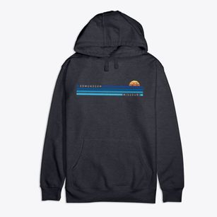 Edmundson Missouri Water View Premium Cotton Hoodie