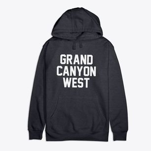 Grand Canyon West Arizona Classic Block Premium Cotton Hoodie