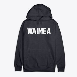 Waimea Hawaii Classic Block Premium Cotton Hoodie