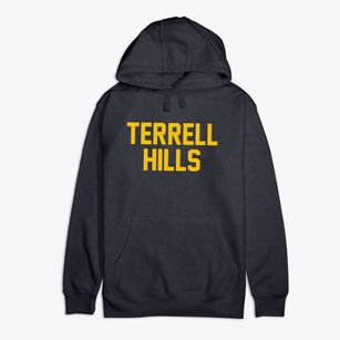 Terrell Hills Texas Classic Block Premium Cotton Hoodie