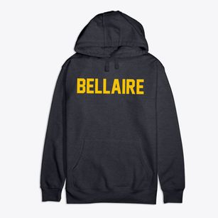 Bellaire Ohio Classic Block Premium Cotton Hoodie