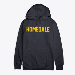 Homedale Idaho Classic Block Premium Cotton Hoodie