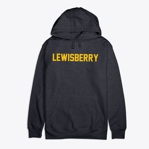 Lewisberry Pennsylvania Classic Block Premium Cotton Hoodie