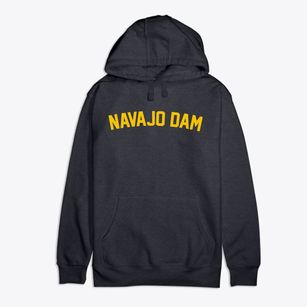 Navajo Dam New Mexico Classic Curve Premium Cotton Hoodie