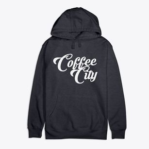 Coffee City Texas Vintage Team Premium Cotton Hoodie