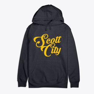 Scott City Kansas Vintage Team Premium Cotton Hoodie