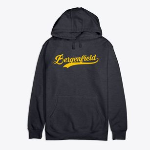 Bergenfield New Jersey Vintage Team Premium Cotton Hoodie