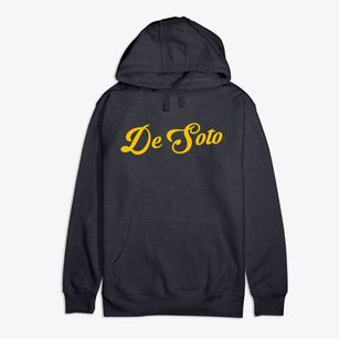 De Soto Iowa Vintage Team Premium Cotton Hoodie