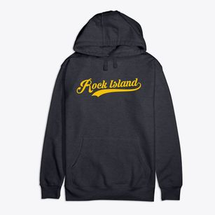 Rock Island Oklahoma Vintage Team Premium Cotton Hoodie