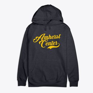 Amherst Center Massachusetts Vintage Team Premium Cotton Hoodie