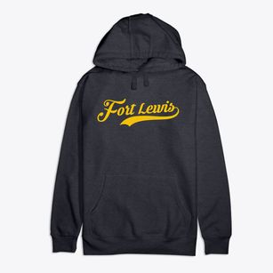 Fort Lewis Washington Vintage Team Premium Cotton Hoodie