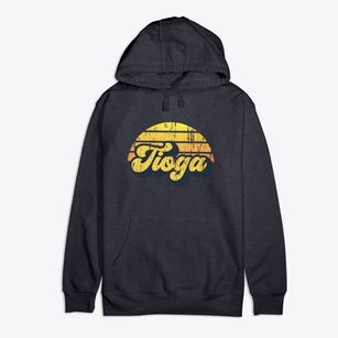 Tioga Texas Sublime Sunset Premium Cotton Hoodie