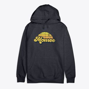 Monroe Maine Sublime Sunset Premium Cotton Hoodie