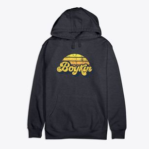 Boykin Georgia Sublime Sunset Premium Cotton Hoodie