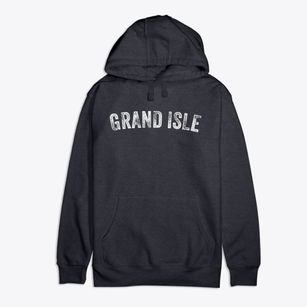 Grand Isle Maine Timeless Retro Premium Cotton Hoodie