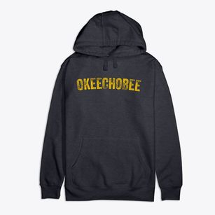 Okeechobee Florida Timeless Retro Premium Cotton Hoodie