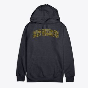 East Gillespie Illinois Trendy Block Premium Cotton Hoodie