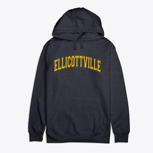 Ellicottville New York Varsity Premium Cotton Hoodie
