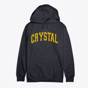 Crystal Wisconsin Varsity Premium Cotton Hoodie