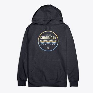 Shrub Oak New York Color Fade Premium Cotton Hoodie