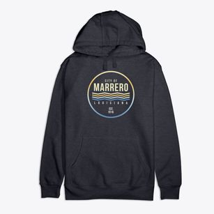 Marrero Louisiana Color Fade Premium Cotton Hoodie