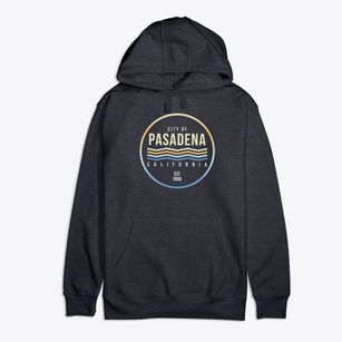 Pasadena California Color Fade Premium Cotton Hoodie