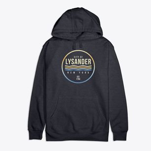 Lysander New York Color Fade Premium Cotton Hoodie