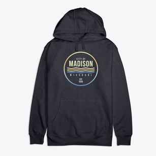 Madison Missouri Color Fade Premium Cotton Hoodie