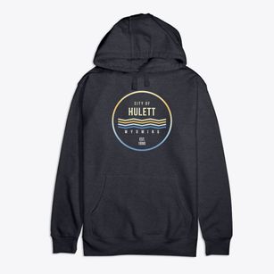 Hulett Wyoming Color Fade Premium Cotton Hoodie