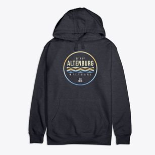Altenburg Missouri Color Fade Premium Cotton Hoodie