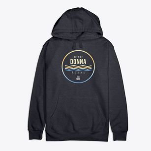 Donna Texas Color Fade Premium Cotton Hoodie