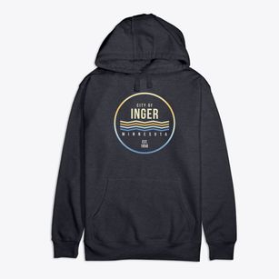 Inger Minnesota Color Fade Premium Cotton Hoodie