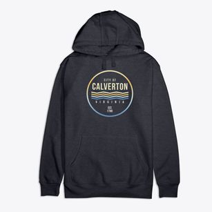 Calverton Virginia Color Fade Premium Cotton Hoodie
