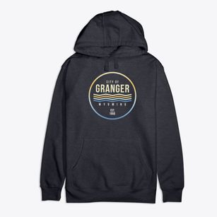 Granger Wyoming Color Fade Premium Cotton Hoodie