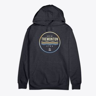 Tremonton Utah Color Fade Premium Cotton Hoodie
