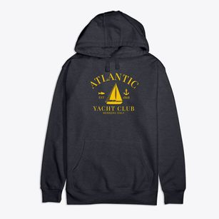 Atlantic Iowa Yacht Club Premium Cotton Hoodie