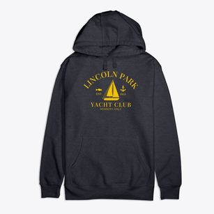 Lincoln Park Michigan Yacht Club Premium Cotton Hoodie