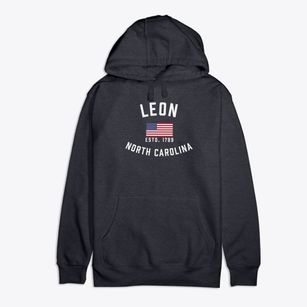 Leon North Carolina Patriot Premium Cotton Hoodie