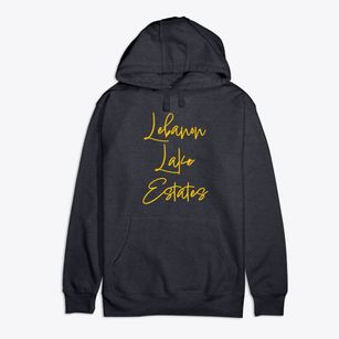 Lebanon Lake Estates New Jersey Freestyle Premium Cotton Hoodie